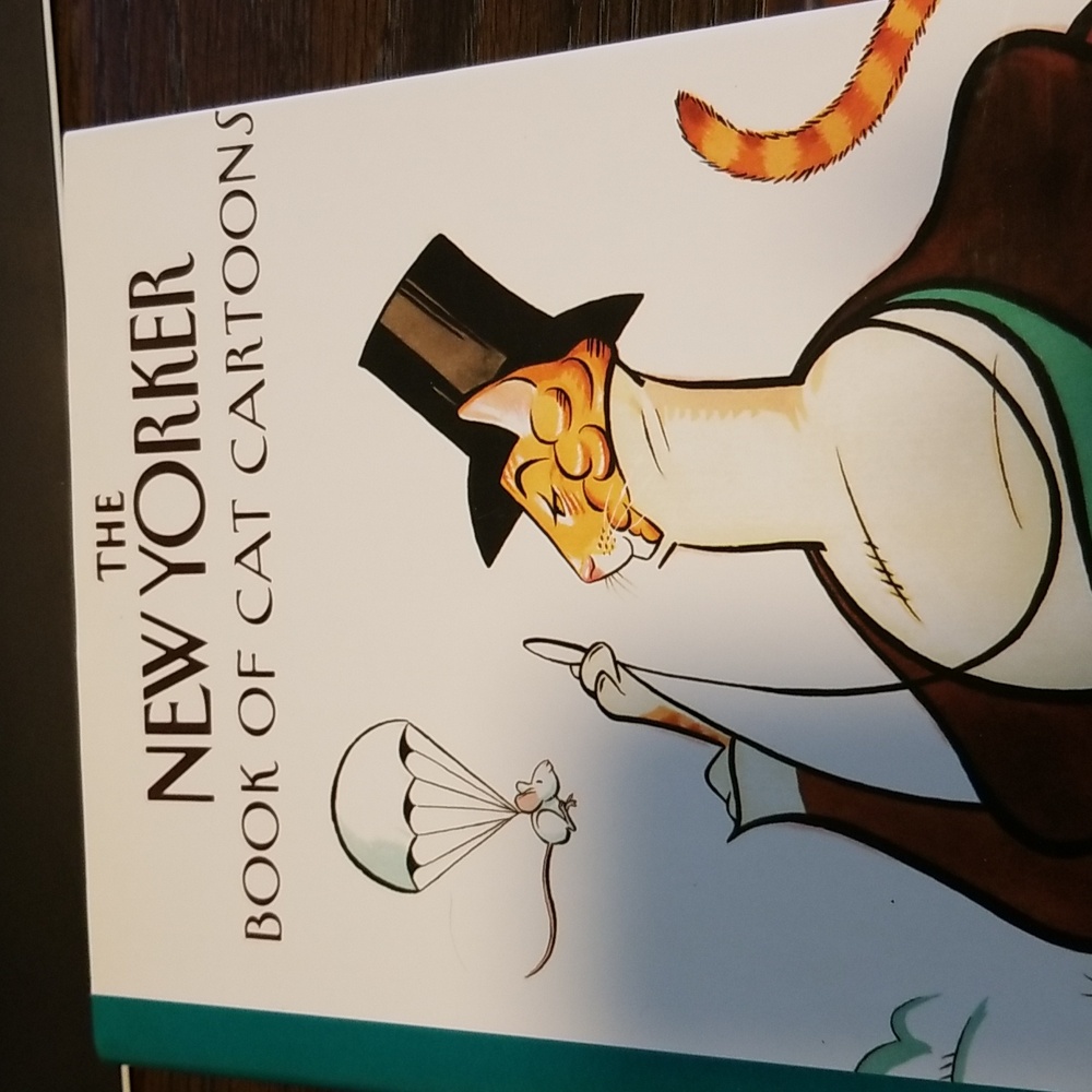 The new Yorker book of cat cartoons copyright 1990